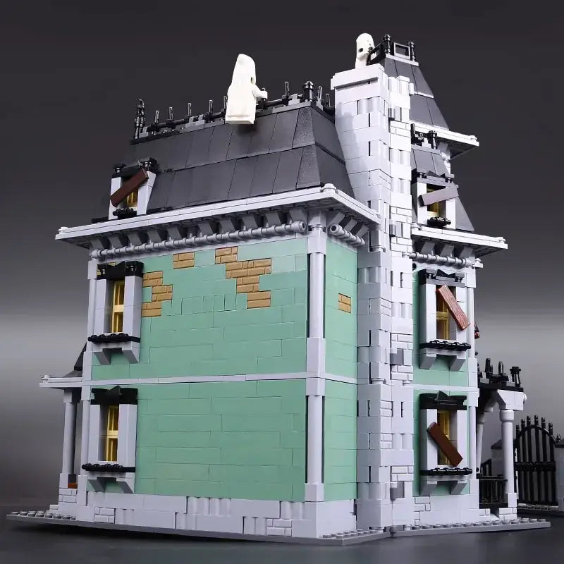 MOC Technic 10228 Monster Movie Series Haunted House building set