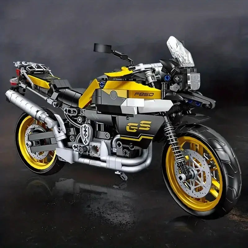 MOC Technical BMW F850 GS motorcycle building set - 781 PCS