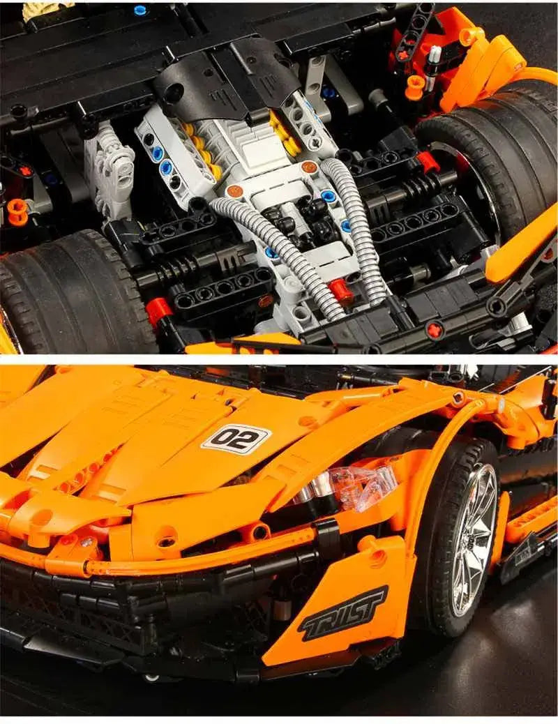 MOULD KING 13090 MOC Technic McLaren P1 car building set