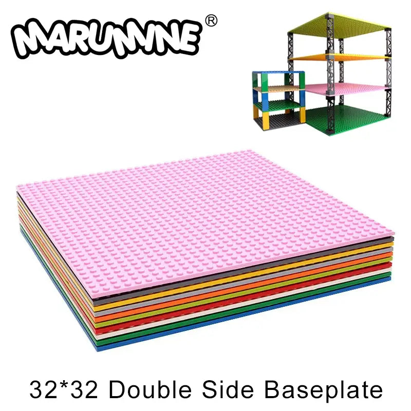 MOC TECHNIC single blocks accessories Marumine 32x32 Double-sided Classic Baseplate