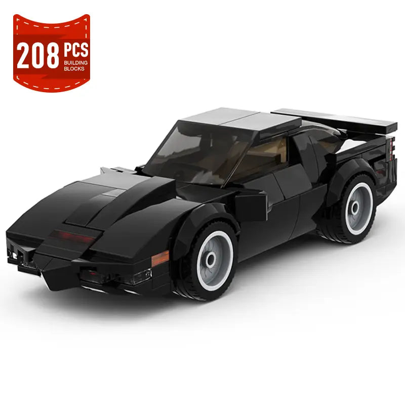 MOC MINI Cars Building Blocks Set Moc Technical Super Racing Car CKITT-Knight Rider Speed Champions City Sports Car