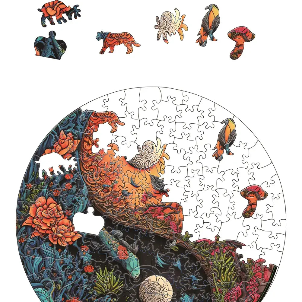 Wooden Animal Jigsaw Puzzles