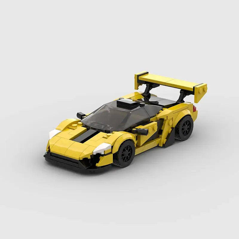 MOC MINI Cars Building Blocks Set Hot MOC 765lt City Racing Car Speed Champions Sports Building Blocks Bricks Technique