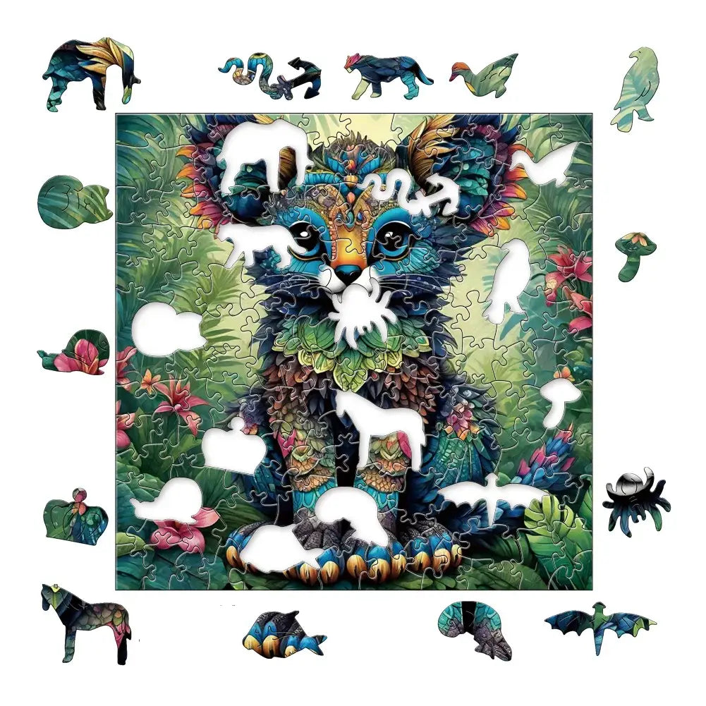 Wooden Animal Jigsaw Puzzles