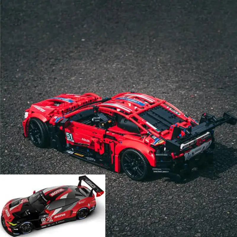 MOC Technic BMW M4 GT3 Supercar car building set