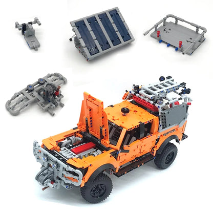MOC Technical  accessories for Ford Raptor F-150 Pickup Truck