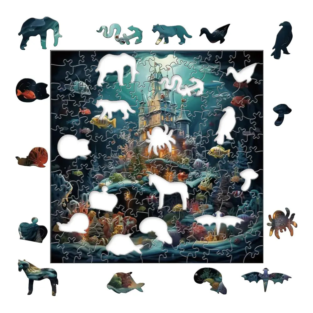 Wooden Animal Jigsaw Puzzles