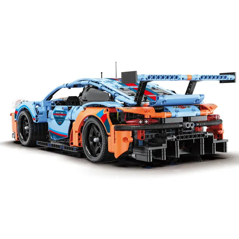 MOC Technic Porsche 911 RSR car building set