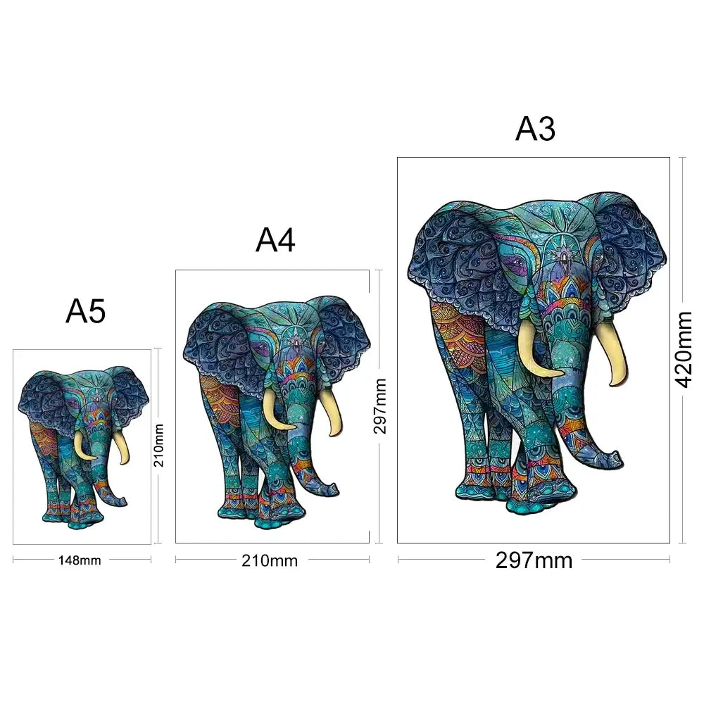 Mix - Wooden Animal Jigsaw Puzzles