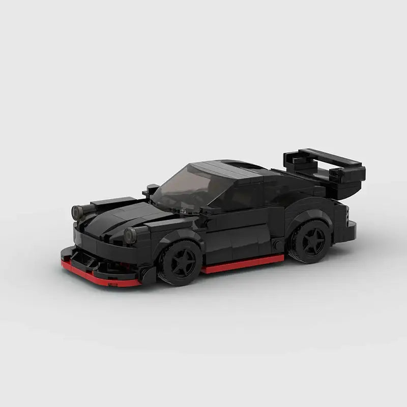 MOC MINI Cars Building Blocks Set Moc Speed Champions Technicial Racer Cars City Sports Vehicle Building Blocks