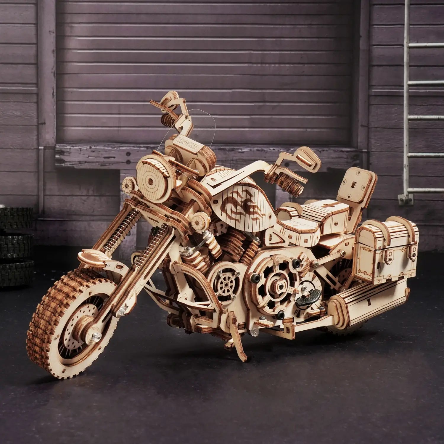 Robotime Rokr Cruiser Motorcycle