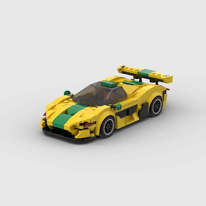 MOC MINI Cars Building Blocks Set Hot MOC 765lt City Racing Car Speed Champions Sports Building Blocks Bricks Technique