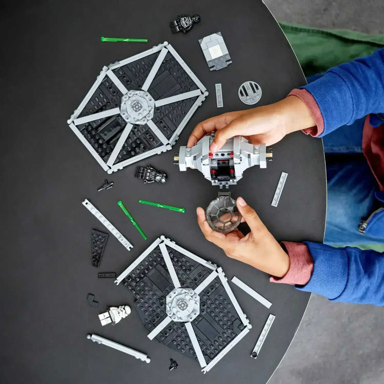 STAR WARS MOC 75300 Imperial Tie-Fighter building blocks