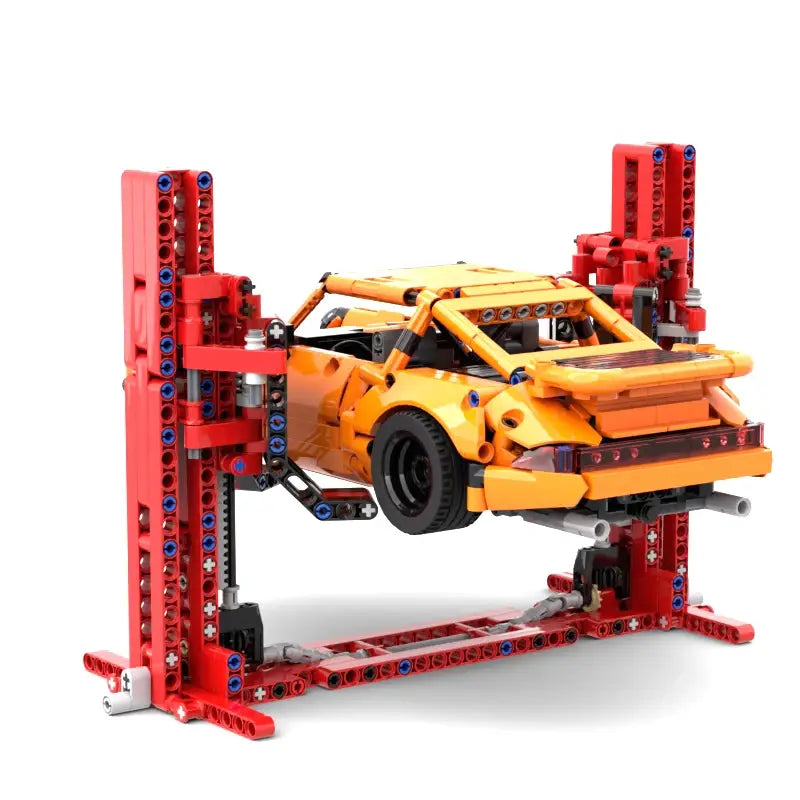 MOC Technic Car Lift 307pcs