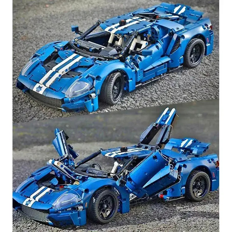 MOC TECHNIC Classic Racing Car Building Blocks 1001 pcs