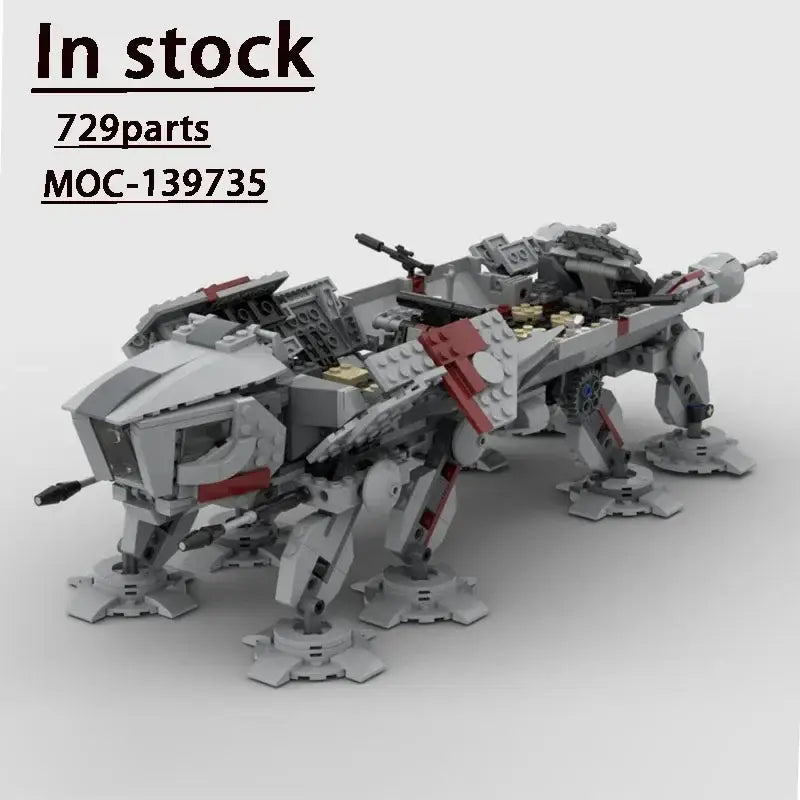 STAR WARS MOC TECHNIC75337 Space Robot Dog building blocks