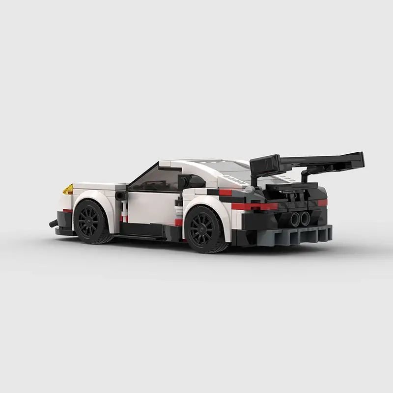 MOC BLOCKS BRICKS Minicar building set Porsche 911 Carerra turbo