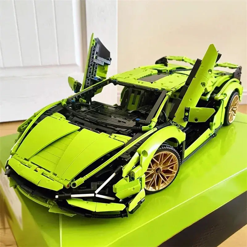 MOC Technic Lamborghini Sian building set 42115