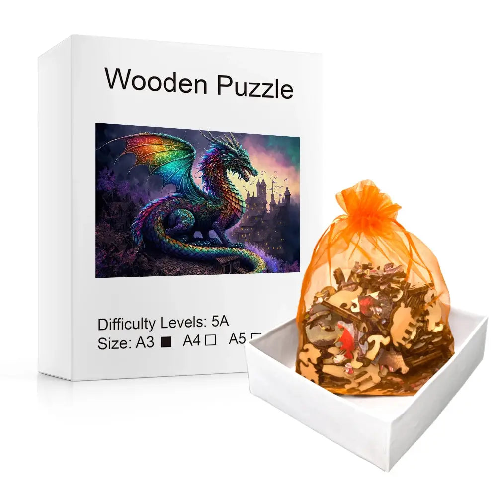 Dragon - Wooden Animal Jigsaw Puzzles