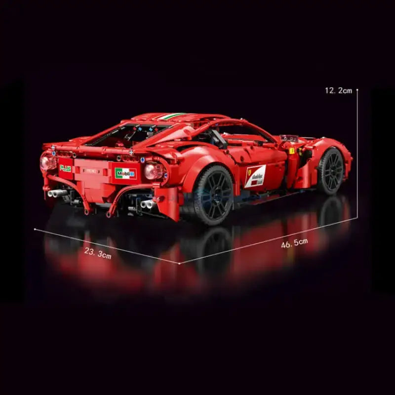 MOC Technic Ferrari F12 Berlinetta 1:10 car building set