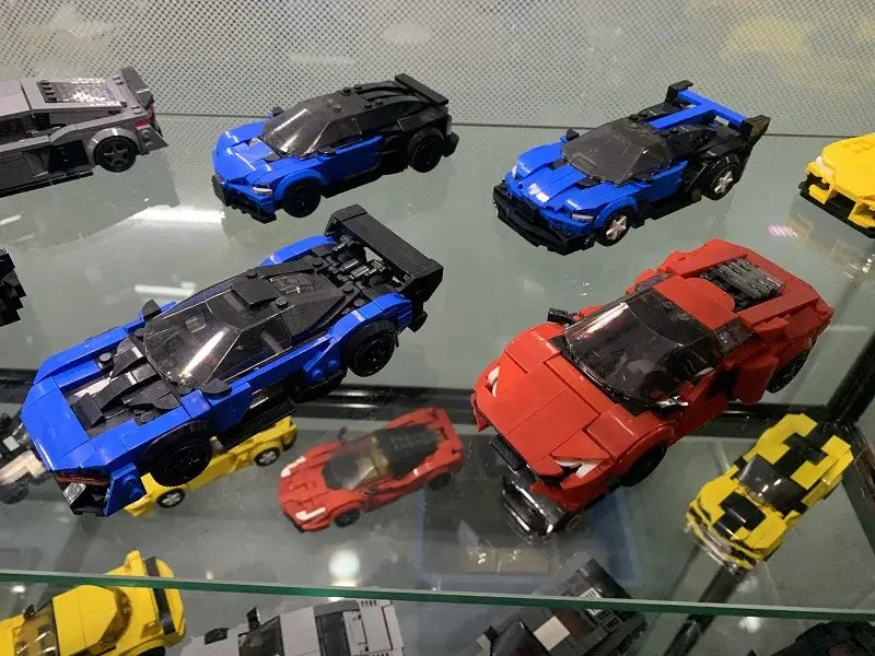 MOC MINI Cars Building Blocks Set 2022 Hot MOC City Car Speed Champion Supercar Sports Racing Car Moc Diy Building