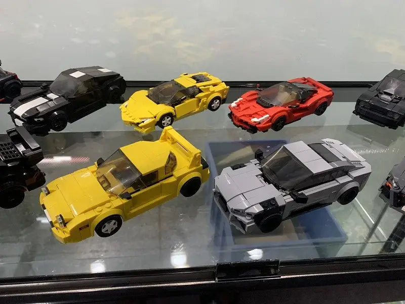 MOC MINI Cars Building Blocks Set 2022 Hot MOC City Car Speed Champion Supercar Sports Racing Car Moc Diy Building