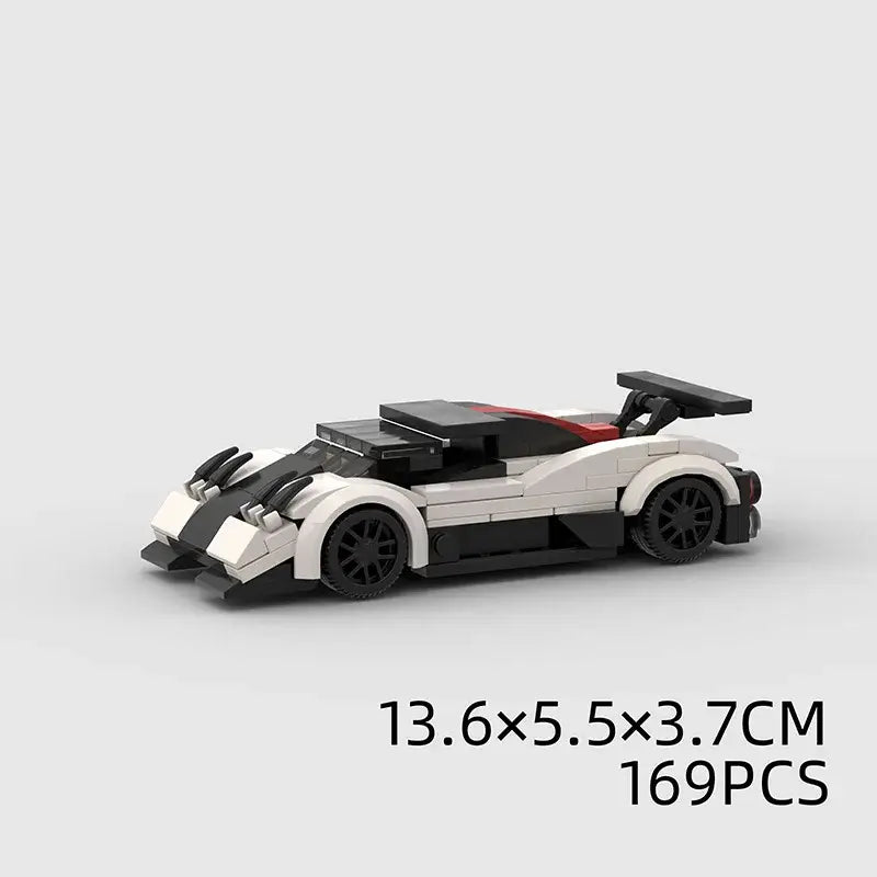 MOC MINI Cars Building Blocks Set MOC Police City Car Set M5 M8 PT Boat Model Building Blocks Defend City Rescue