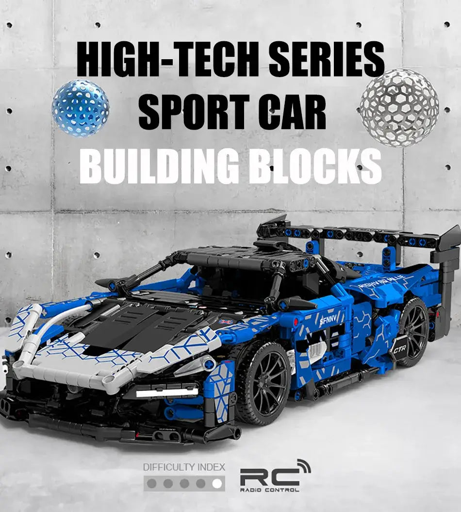 MOC Technic McLaren Senna GTR 1404pcs