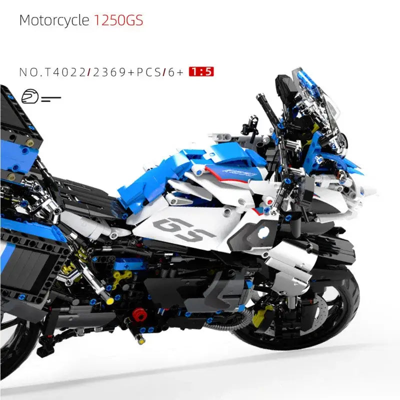 MOC Technical BMW 1250 GS motorcycle building set TGL T4022