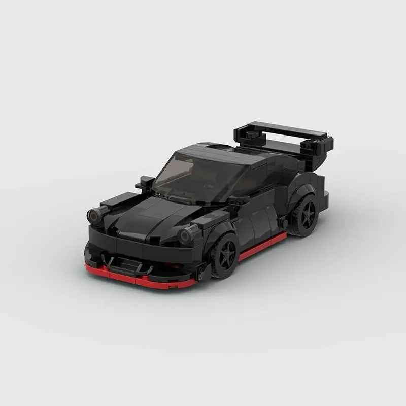 MOC MINI Cars Building Blocks Set Moc Speed Champions Technicial Racer Cars City Sports Vehicle Building Blocks