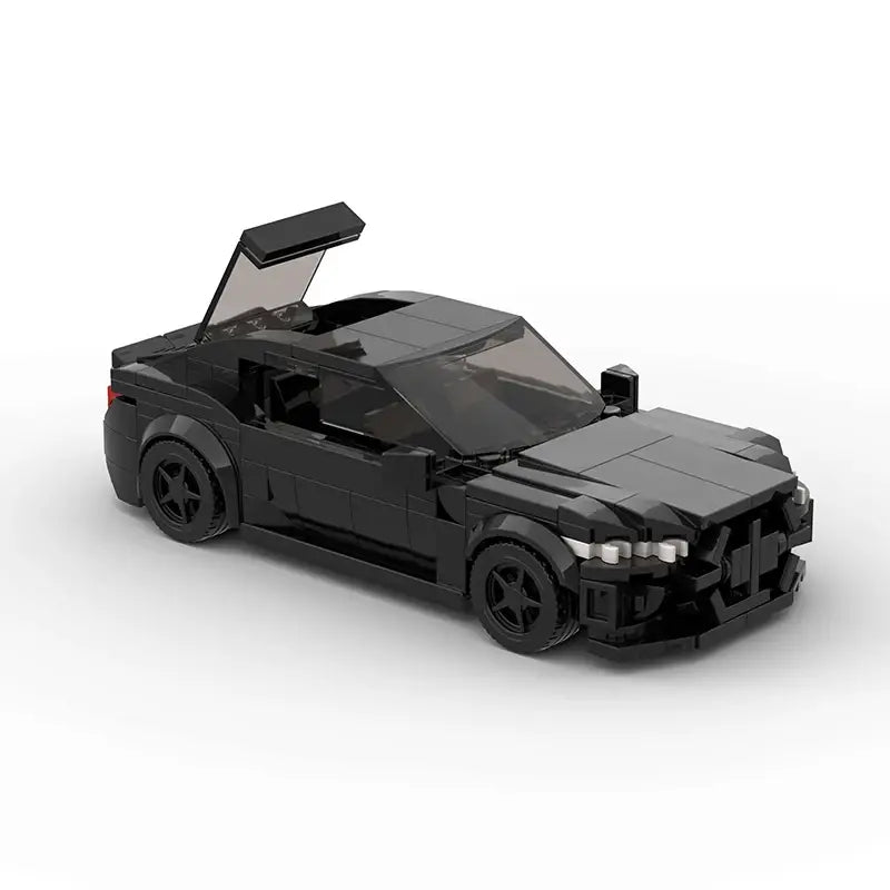 MOC BLOCKS BRICKS Minicar building set - BMW M4 Black