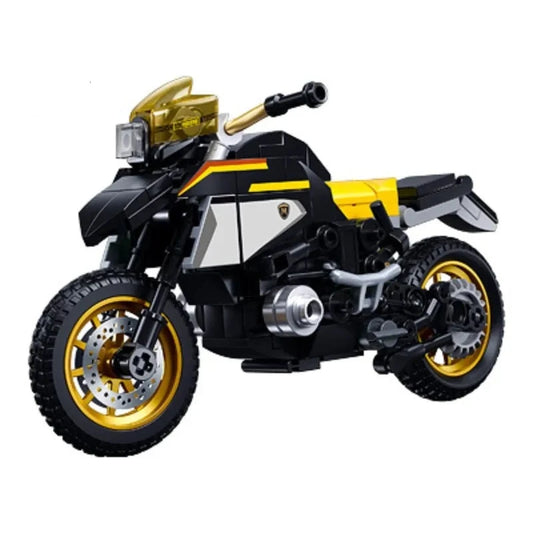 MOC Technic mini motorcycle building set - 200 PCS