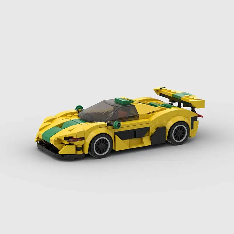 MOC MINI Cars Building Blocks Set Hot MOC 765lt City Racing Car Speed Champions Sports Building Blocks Bricks Technique