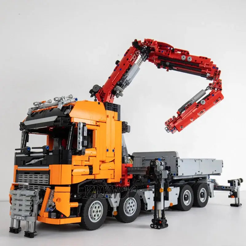 MOC Technic FH16 750 8x6 Large Heavy Machinery car building set - 4351 PCS