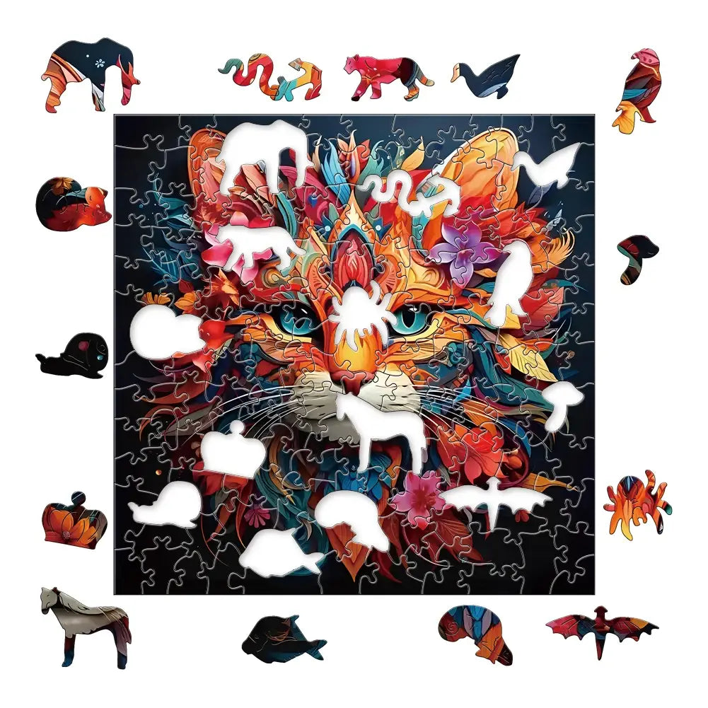 Wooden Animal Jigsaw Puzzles