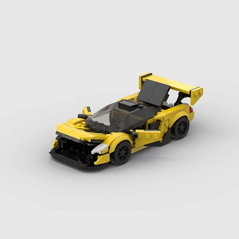 MOC MINI Cars Building Blocks Set Hot MOC 765lt City Racing Car Speed Champions Sports Building Blocks Bricks Technique