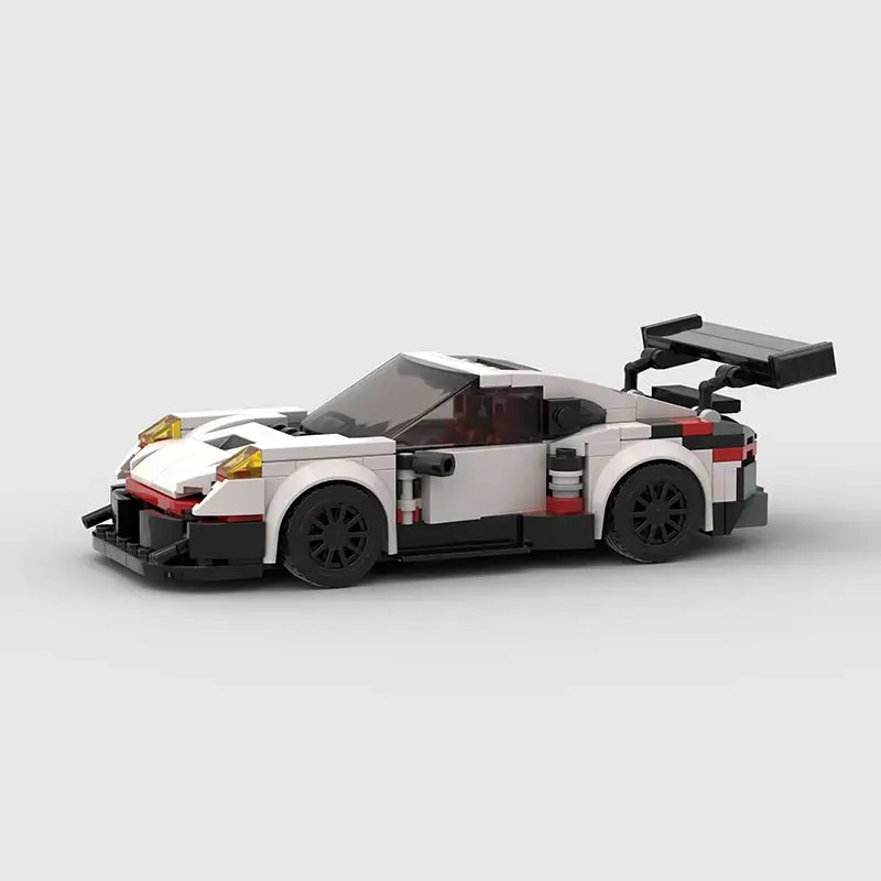 MOC BLOCKS BRICKS Minicar building set Porsche 911 Carerra turbo