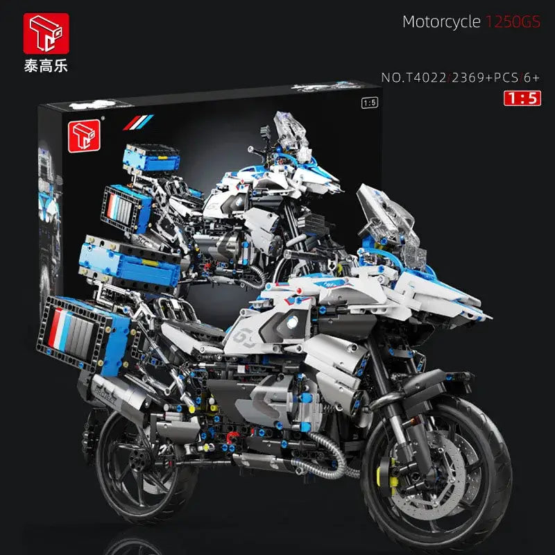 MOC Technical BMW 1250 GS motorcycle building set TGL T4022