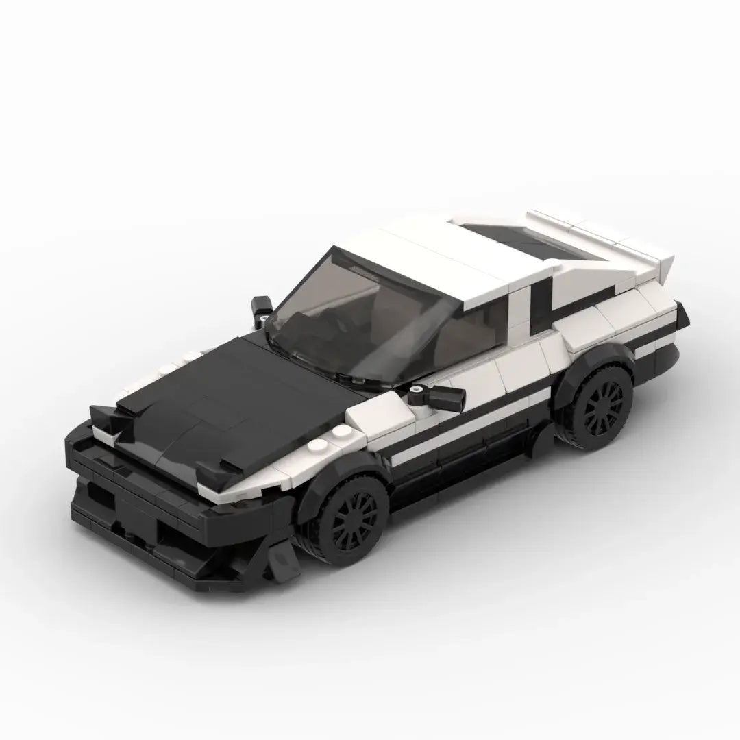 MOC MINI Cars Building Blocks Set MOC AE86 APEX 314pcs header text D block creative assembly sports car boy speed