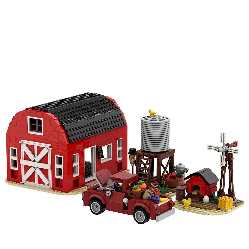 MOC Creative Windmill Farm building blocks