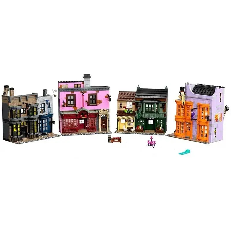 Harry Potter Hogwarts legacy diagon alley for children toys for children Compatible 75978