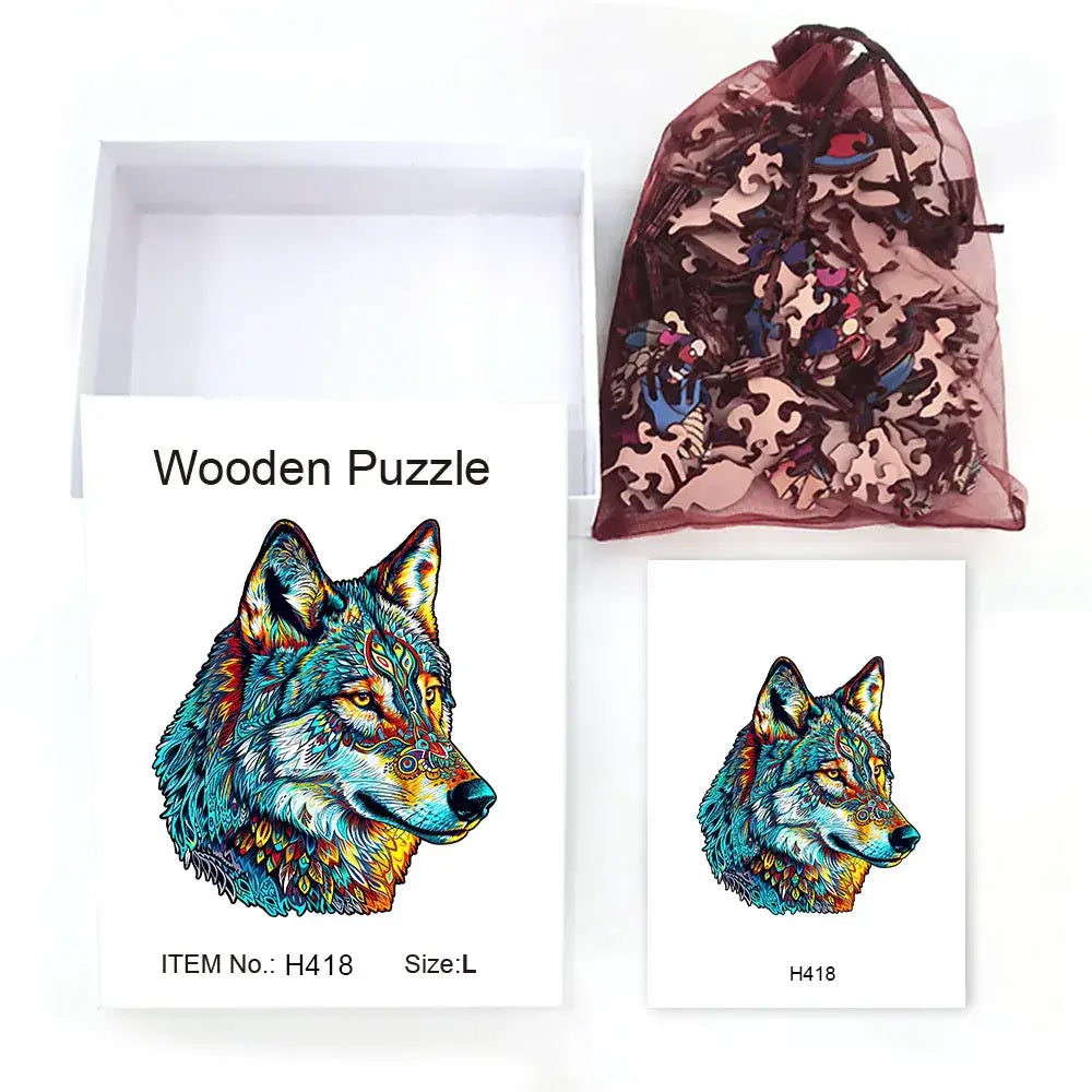 Wooden Animal Jigsaw Puzzles