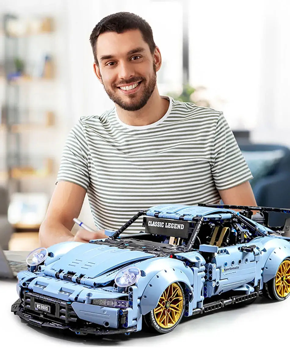 MOC Technic Porsche car building set