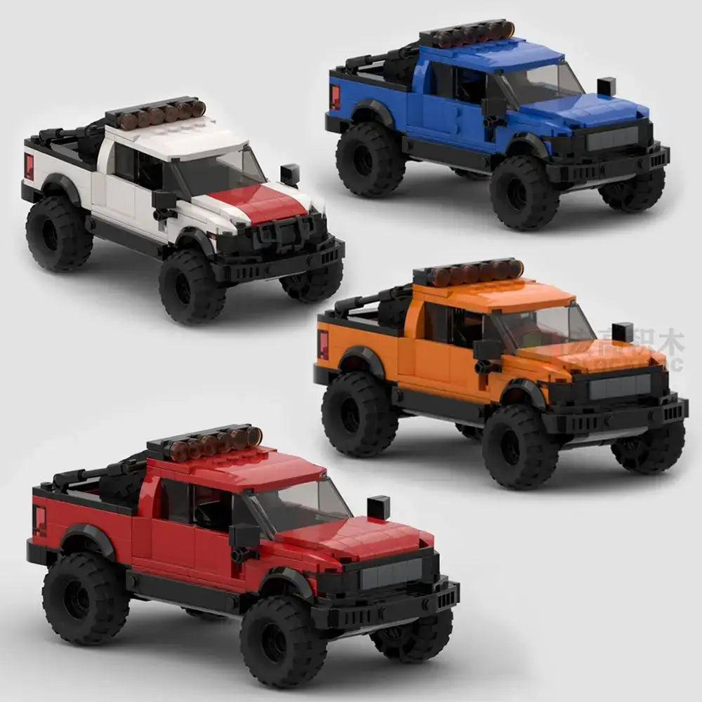 MOC Bricks mini cars building set #1