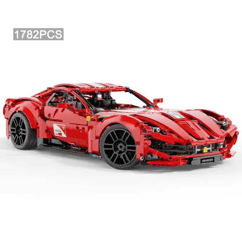 MOC Technic Ferrari F12 Berlinetta 1:10 car building set