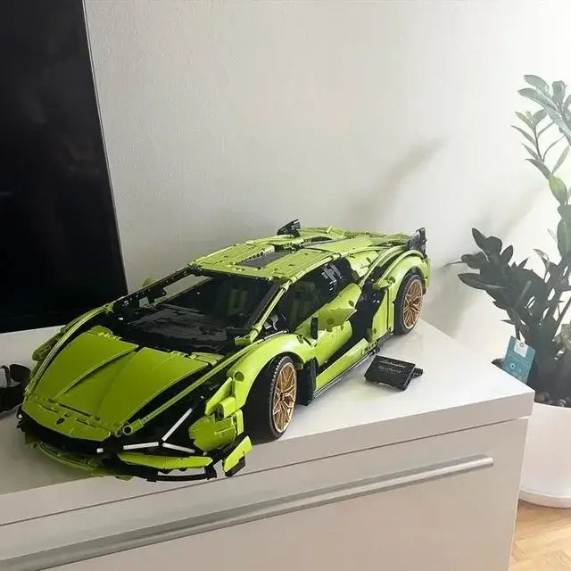 MOC Technic Lamborghini Sian building set 42115