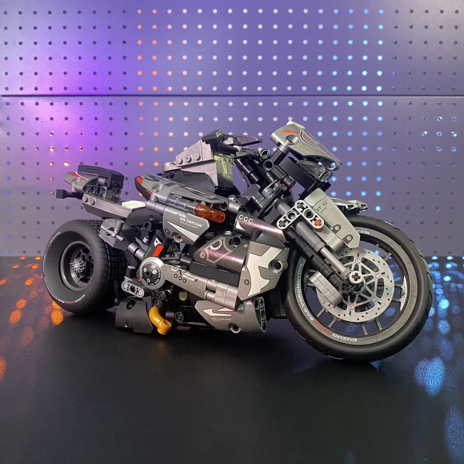 MOC Technical Supersport concept motorcycle building set - 842 PCS