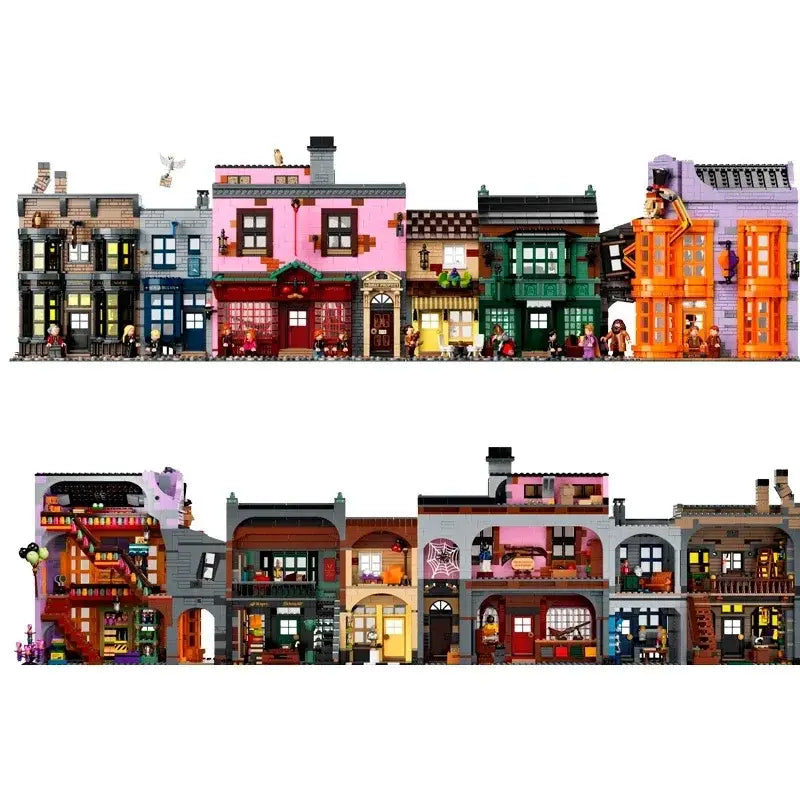 Harry Potter Hogwarts legacy diagon alley for children toys for children Compatible 75978