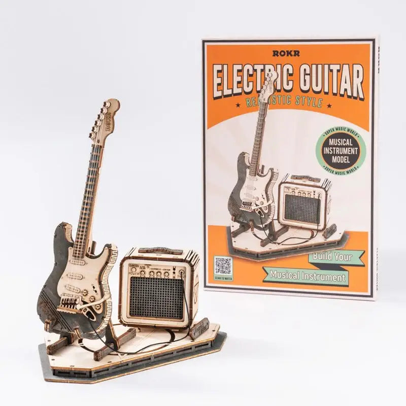 Robotime ROKR Electric Guitar - 140pcs