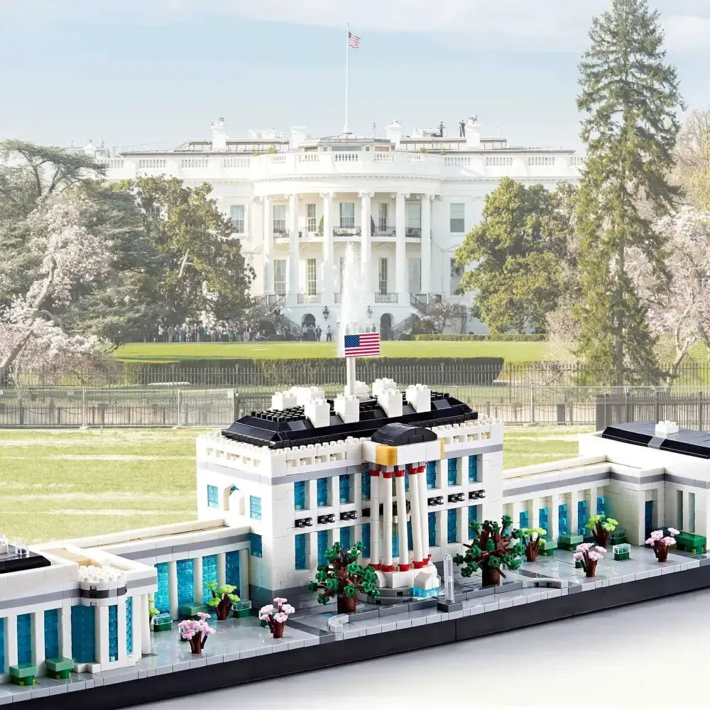 Build Your Own White House - 3520 Micro Building Blocks - Perfect Gift for Architecture Enthusiasts!